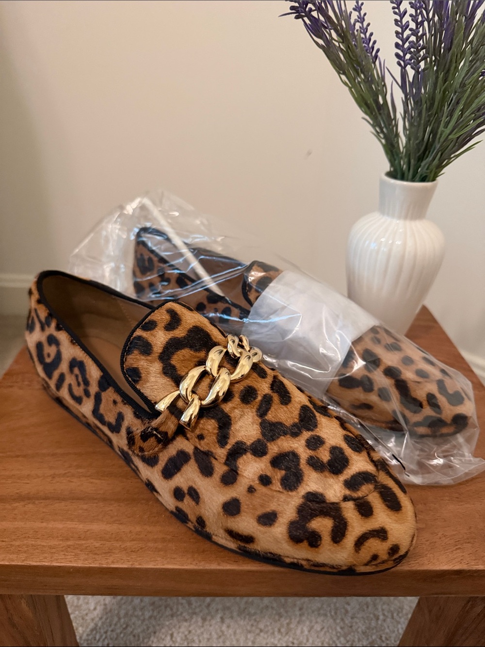 AEROSOLES Leopard-Print Ballet Flat in Tan and Black - Picture 2 of 6